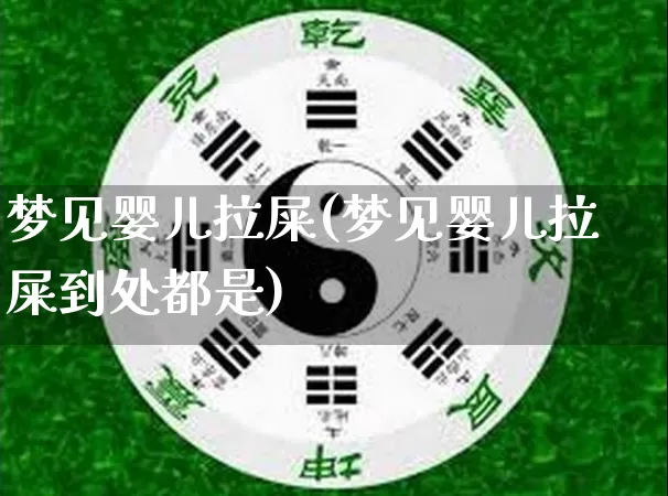 梦见婴儿拉屎(梦见婴儿拉屎到处都是)_https://www.nbtfsb.com_周公解梦_第1张