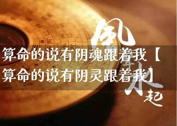 算命的说有阴魂跟着我【算命的说有阴灵跟着我】_https://www.nbtfsb.com_道源国学_第1张