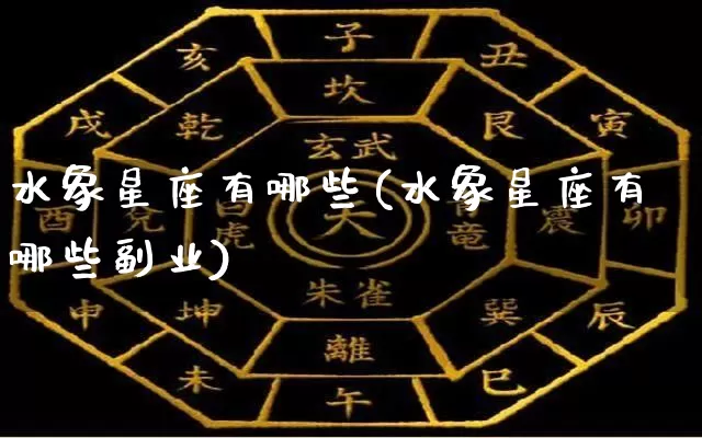 水象星座有哪些(水象星座有哪些副业)_https://www.nbtfsb.com_国学动态_第1张