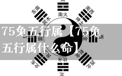 75兔五行属【75兔五行属什么命】_https://www.nbtfsb.com_易经起名_第1张