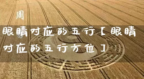 眼睛对应的五行【眼睛对应的五行方位】_https://www.nbtfsb.com_道源国学_第1张