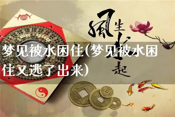 梦见被水困住(梦见被水困住又逃了出来)_https://www.nbtfsb.com_国学动态_第1张
