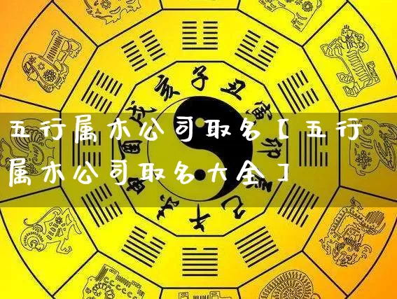 五行属木公司取名【五行属木公司取名大全】_https://www.nbtfsb.com_生肖星座_第1张