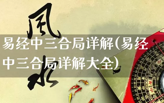 易经中三合局详解(易经中三合局详解大全)_https://www.nbtfsb.com_八字算命_第1张
