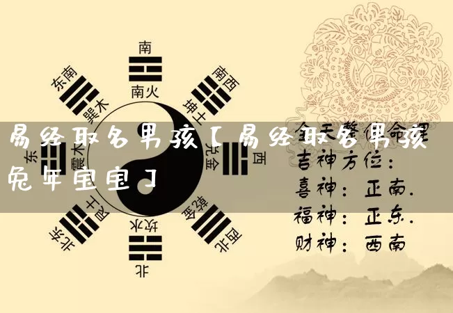 易经取名男孩【易经取名男孩兔年宝宝】_https://www.nbtfsb.com_周公解梦_第1张