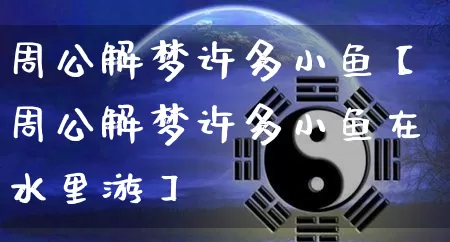 周公解梦许多小鱼【周公解梦许多小鱼在水里游】_https://www.nbtfsb.com_周公解梦_第1张