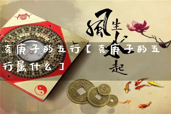 克庚子的五行【克庚子的五行属什么】_https://www.nbtfsb.com_国学动态_第1张