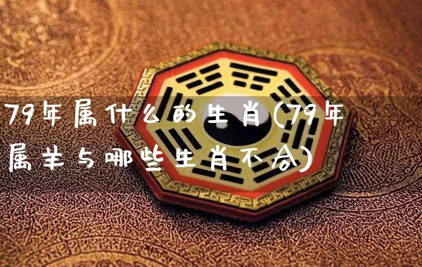 79年属什么的生肖(79年属羊与哪些生肖不合)_https://www.nbtfsb.com_五行风水_第1张