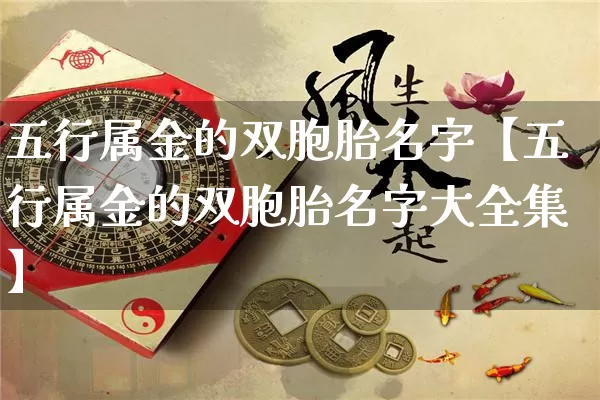 五行属金的双胞胎名字【五行属金的双胞胎名字大全集】_https://www.nbtfsb.com_五行风水_第1张