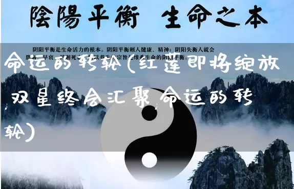 命运的转轮(红莲即将绽放,双星终会汇聚,命运的转轮)_生肖星座_第1张_易东行 命运的转轮(红莲即将绽放,双星终会汇聚,命运的转轮)_https://www.nbtfsb.com_生肖星座_第1张