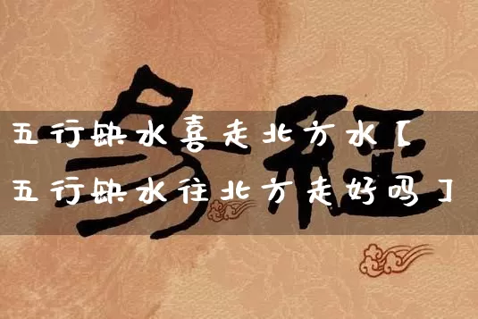 五行缺水喜走北方水【五行缺水往北方走好吗】_https://www.nbtfsb.com_国学动态_第1张