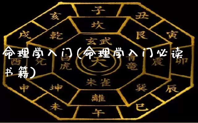 命理学入门(命理学入门必读书籍)_https://www.nbtfsb.com_周公解梦_第1张