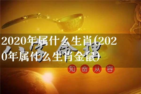 2020年属什么生肖(2020年属什么生肖金鼠)_https://www.nbtfsb.com_生肖星座_第1张