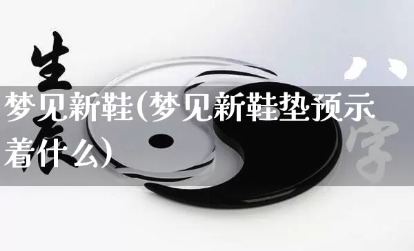 梦见新鞋(梦见新鞋垫预示着什么)_https://www.nbtfsb.com_易经起名_第1张