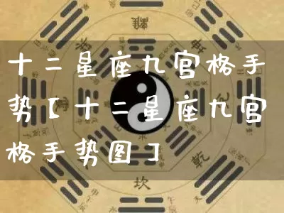 十二星座九宫格手势【十二星座九宫格手势图】_https://www.nbtfsb.com_生肖星座_第1张