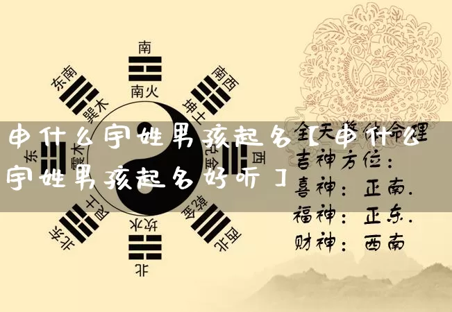 申什么宇姓男孩起名【申什么宇姓男孩起名好听】_https://www.nbtfsb.com_易经起名_第1张