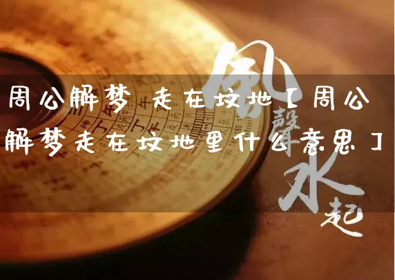 周公解梦 走在坟地【周公解梦走在坟地里什么意思】_https://www.nbtfsb.com_生肖星座_第1张