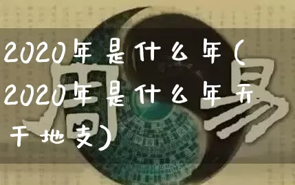 2020年是什么年(2020年是什么年天干地支)_https://www.nbtfsb.com_易经起名_第1张