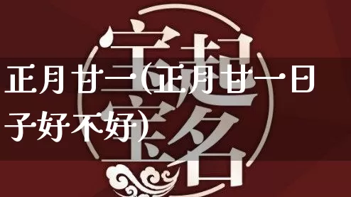 正月廿一(正月廿一日子好不好)_https://www.nbtfsb.com_道源国学_第1张
