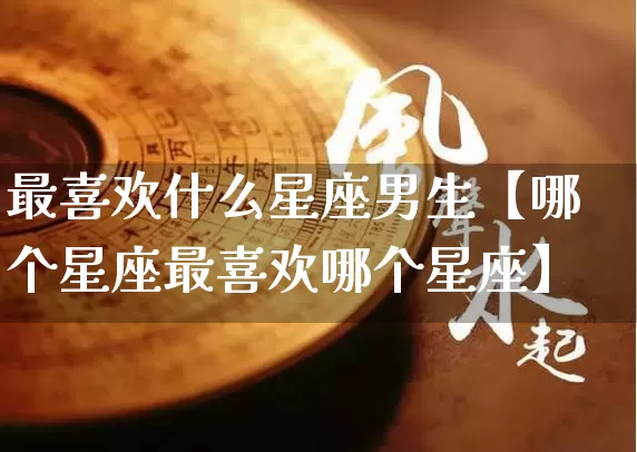 最喜欢什么星座男生【哪个星座最喜欢哪个星座】_https://www.nbtfsb.com_道源国学_第1张
