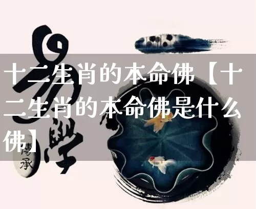 十二生肖的本命佛【十二生肖的本命佛是什么佛】_https://www.nbtfsb.com_周公解梦_第1张
