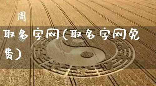 取名字网(取名字网免费)_https://www.nbtfsb.com_五行风水_第1张