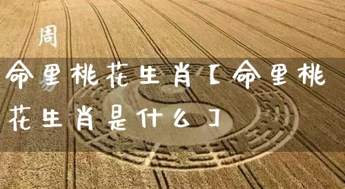 命里桃花生肖【命里桃花生肖是什么】_https://www.nbtfsb.com_国学动态_第1张