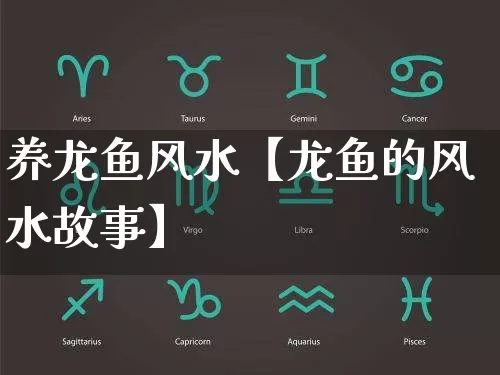 养龙鱼风水【龙鱼的风水故事】_https://www.nbtfsb.com_周公解梦_第1张