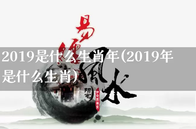 2019是什么生肖年(2019年是什么生肖)_https://www.nbtfsb.com_生肖星座_第1张