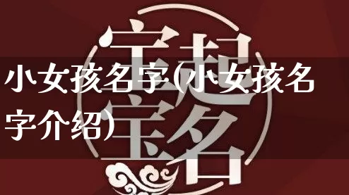 小女孩名字(小女孩名字介绍)_https://www.nbtfsb.com_周公解梦_第1张