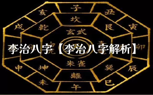 李治八字【李治八字解析】_https://www.nbtfsb.com_生肖星座_第1张