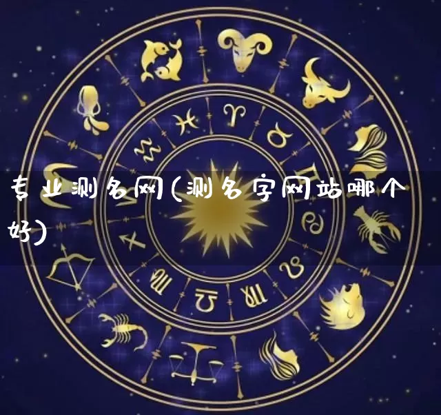 专业测名网(测名字网站哪个好)_https://www.nbtfsb.com_周公解梦_第1张
