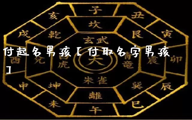 付起名男孩【付取名字男孩】_https://www.nbtfsb.com_国学动态_第1张