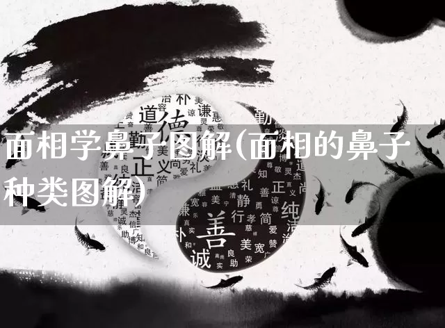 面相学鼻子图解(面相的鼻子种类图解)_https://www.nbtfsb.com__第1张