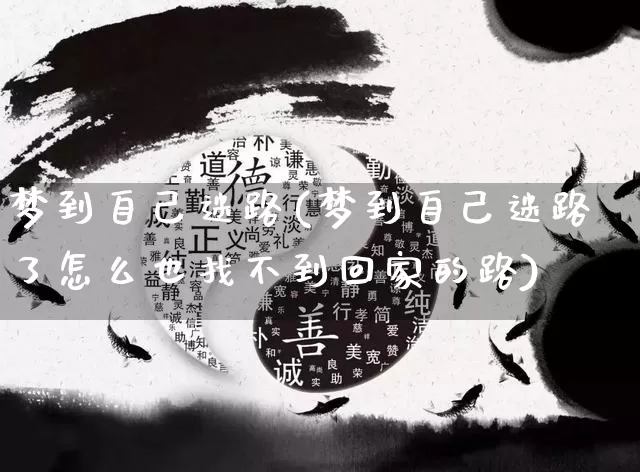 梦到自己迷路(梦到自己迷路了怎么也找不到回家的路)_https://www.nbtfsb.com_五行风水_第1张