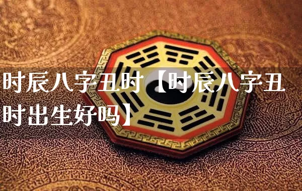 时辰八字丑时【时辰八字丑时出生好吗】_https://www.nbtfsb.com_道源国学_第1张