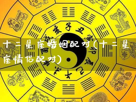 十二星座婚姻配对(十二星座情侣配对)_https://www.nbtfsb.com_生肖星座_第1张
