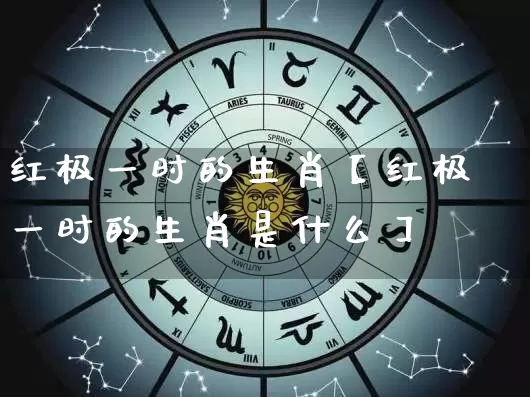红极一时的生肖【红极一时的生肖是什么】_https://www.nbtfsb.com_易经起名_第1张
