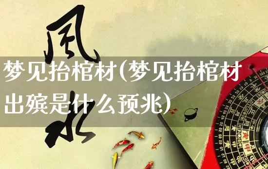 梦见抬棺材(梦见抬棺材出殡是什么预兆)_https://www.nbtfsb.com_周公解梦_第1张