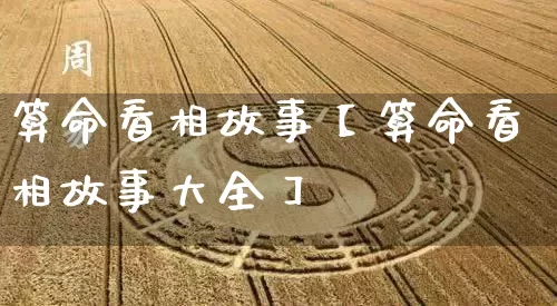 算命看相故事【算命看相故事大全】_https://www.nbtfsb.com_八字算命_第1张