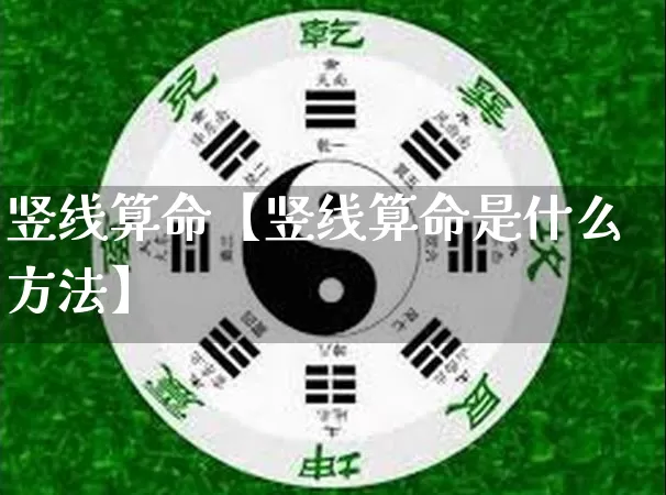 竖线算命【竖线算命是什么方法】_https://www.nbtfsb.com_五行风水_第1张