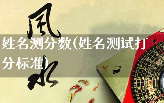 姓名测分数(姓名测试打分标准)_https://www.nbtfsb.com_生肖星座_第1张