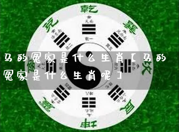 马的冤家是什么生肖【马的冤家是什么生肖呢】_https://www.nbtfsb.com_周公解梦_第1张